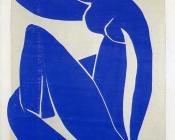 蓝色的裸体女人 - 亨利·马蒂斯